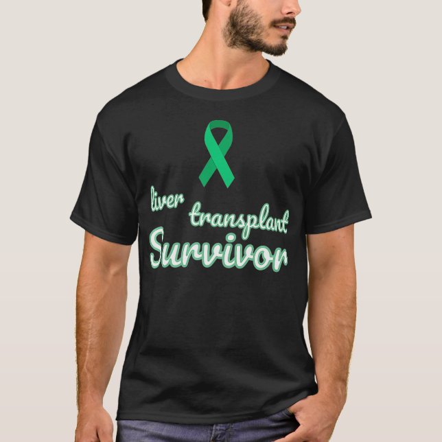 Lebertransplantation T-Shirt (Vorderseite)