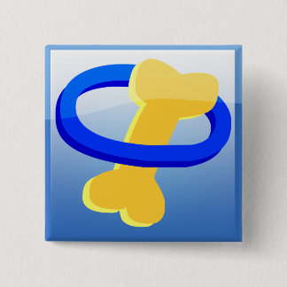 Lebewesen-Sorgfalt-Knopf Button