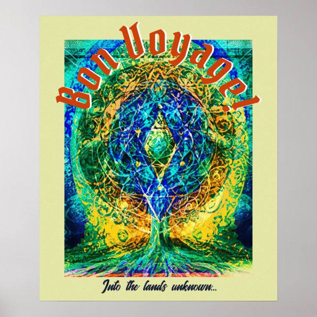 Lebewohl Baum der Welt Poster (Vorne)