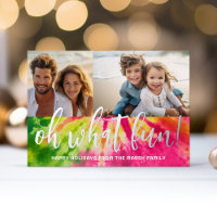 Lebhafte 2 Foto Krawatte-Färben Weihnachten - Oh,