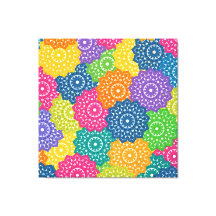 Lebhafte Abstrakte Blume