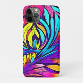 Lebhafte Abstrakte Blüte Case-Mate iPhone Hülle