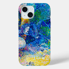 Lebhafte Abstrakte Cat Art Print Case-Mate iPhone Hülle