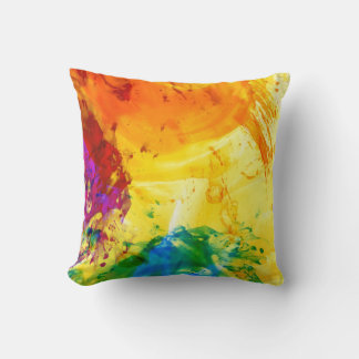 Lebhafte Abstrakte Explosion Kissen