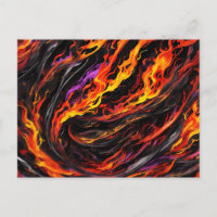 Lebhafte Abstrakte Flamme