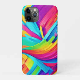 Lebhafte Abstrakte Formen Kunst Case-Mate iPhone Hülle