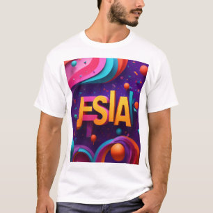 Lebhafte Abstrakte geometrische "Jessica" in 3 T-Shirt