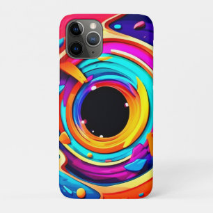 Lebhafte Abstrakte kosmische Vortex Kunst Case-Mate iPhone Hülle
