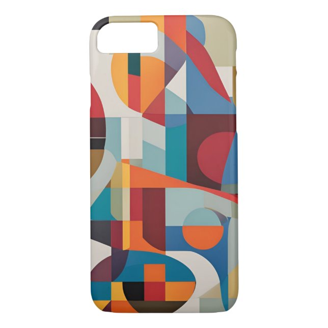 Lebhafte Abstrakte Kunst - expressives und farbenf Case-Mate iPhone Hülle (Rückseite)