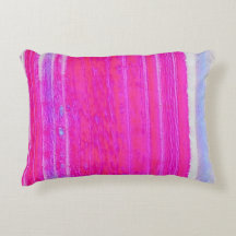 Lebhafte Abstrakte Rosa und Lila Streifen Kunst, D