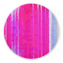 Lebhafte Abstrakte Rosa und Lila Streifen Kunst, D