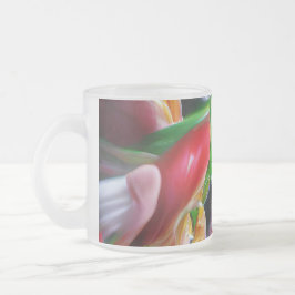 Lebhafte Abstrakte Tulip Reflections Mattglastasse