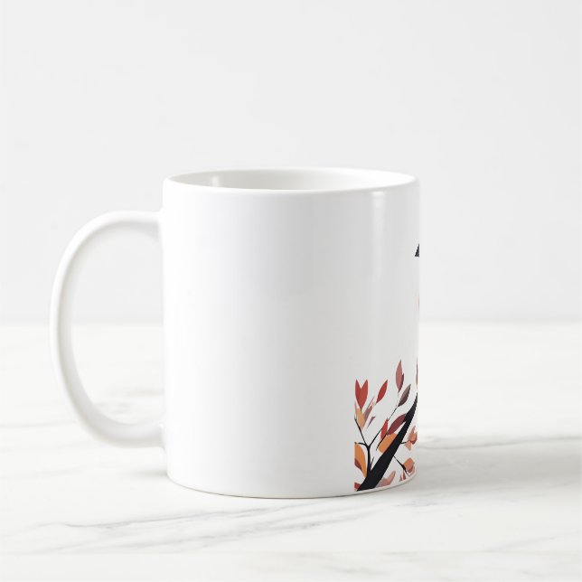 Lebhafte aviäre Tasse (Links)