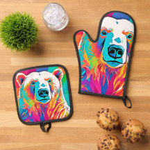 Lebhafte Bärenköpfe