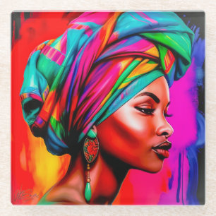 Lebhafte Beauty Serie 1 Glasuntersetzer