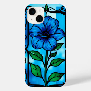 Lebhafte blaue Blume Case-Mate iPhone 14 Hülle