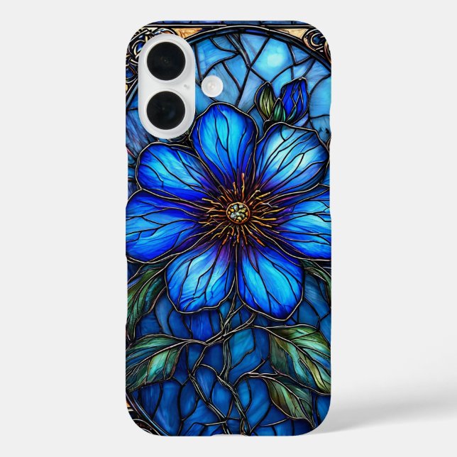 Lebhafte Blume aus Buntglas Case-Mate iPhone Hülle (Rückseite)