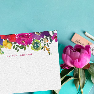 Lebhafte Blume Kinderdusche Danke