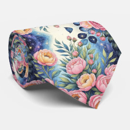 Lebhafte Blume Krawatte