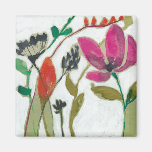 Lebhafte Blume Magnet