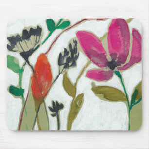 Lebhafte Blume Mousepad