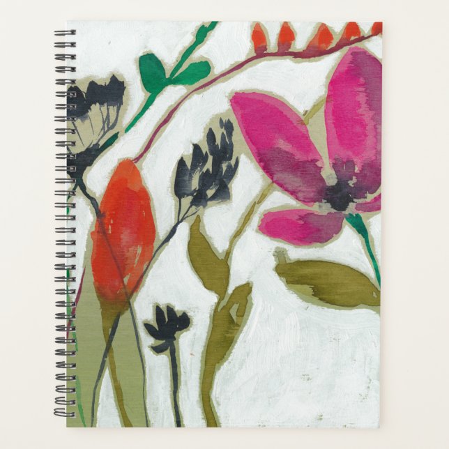 Lebhafte Blume Planer (Vorderseite)