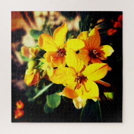 Lebhafte Blume Puzzle