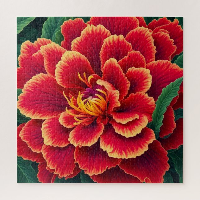 Lebhafte Blume Puzzle (Vertikal)