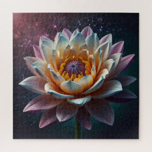Lebhafte Blüten: Ein Blume-Puzzle Puzzle