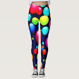 Lebhafte Bubble Pop Art Leggings