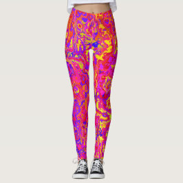 Lebhafte Camouflage Leggings