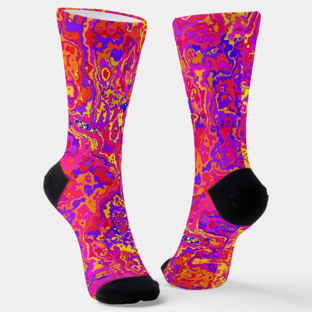 Lebhafte Camouflage-Socken Socken (Gewinkelt)
