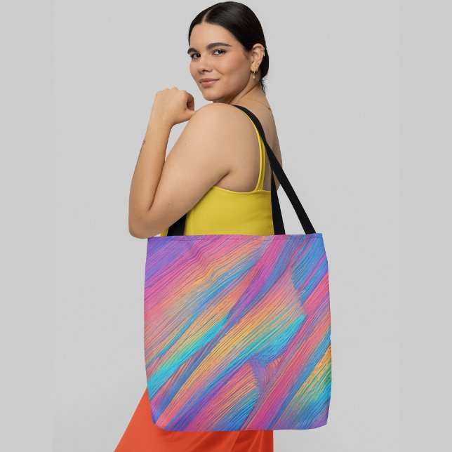 Lebhafte diagonale Streifen in einem farbigen Rege (Von Creator hochgeladen)