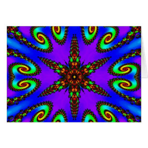 Lebhafte digitale Kaleidoskope-Kunst