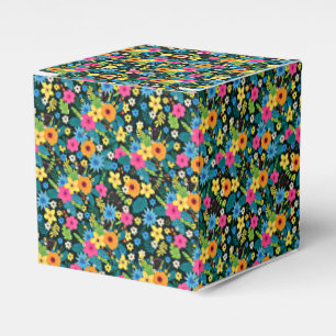Lebhafte Ditsy-Blume Blumenmuster-43785 Geschenkschachtel