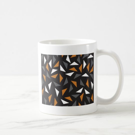 Lebhafte Dreiecke Kaffeetasse