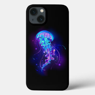 Lebhafte Farbe leuchtende Qualle Case-Mate iPhone Hülle