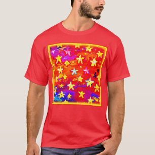 Lebhafte Farben der Sterne. Jetzt kaufen T-Shirt