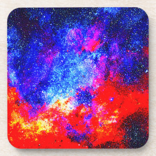 Lebhafte Farben Nebulae. Jetzt kaufen Getränkeuntersetzer