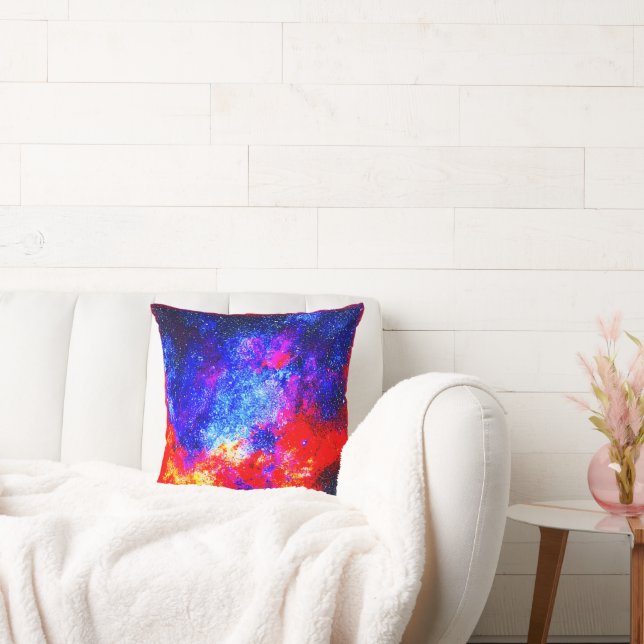 Lebhafte Farben Nebulae. Jetzt kaufen Kissen (Liege)