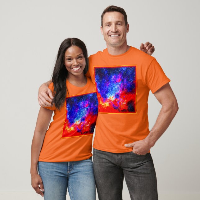 Lebhafte Farben Nebulae. Jetzt kaufen T-Shirt (Unisex)