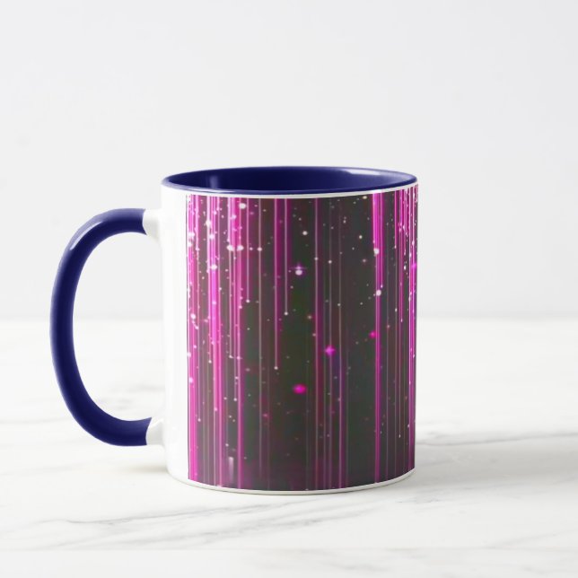 Lebhafte farbenfrohe Combo-Tasse - perfekte Größe, Tasse (Links)