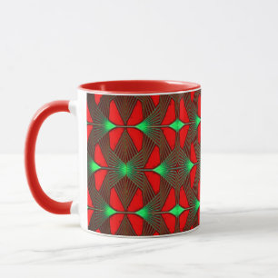Lebhafte farbenfrohe Combo-Tasse - perfekte Größe, Tasse