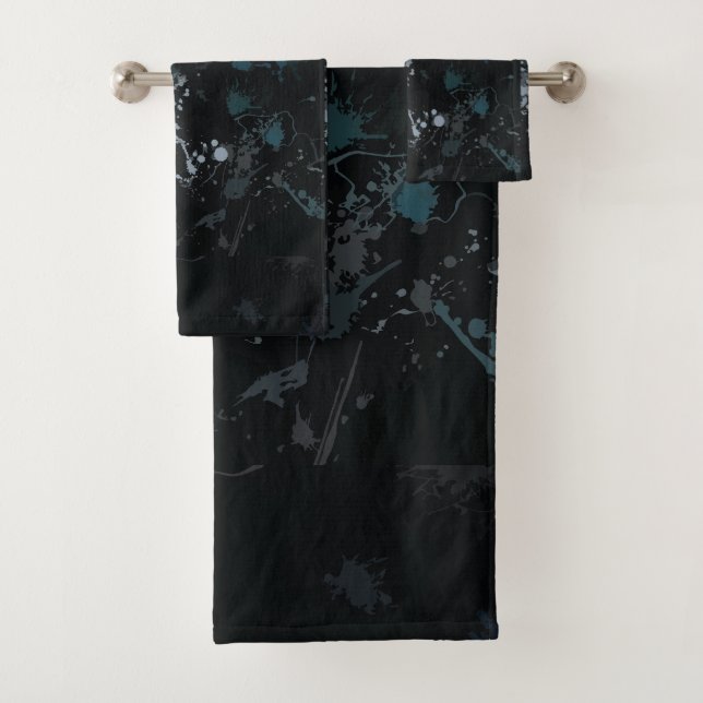 Lebhafte Farbexplosionen Badhandtuch Set (Insitu)