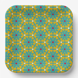 Lebhafte Fiesta Sternexplosion Paper Teller