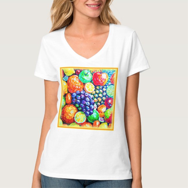 Lebhafte Fruchtfarbe. Jetzt kaufen T-Shirt (Vorderseite)