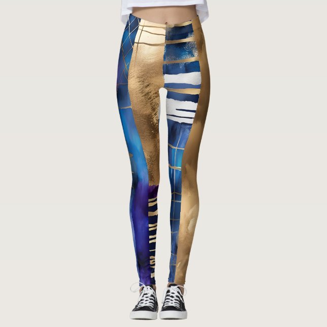 lebhafte Fusion-Leggings Leggings (Vorderseite)