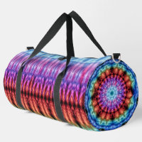 Lebhafte Gefärbte Krawatte Kaleidoskop Rainbow Man