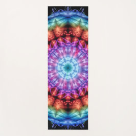 Lebhafte Gefärbte Krawatte Kaleidoskop Rainbow Man Yogamatte