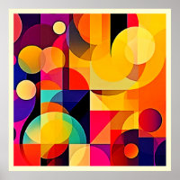 Lebhafte geometrische Harmonie